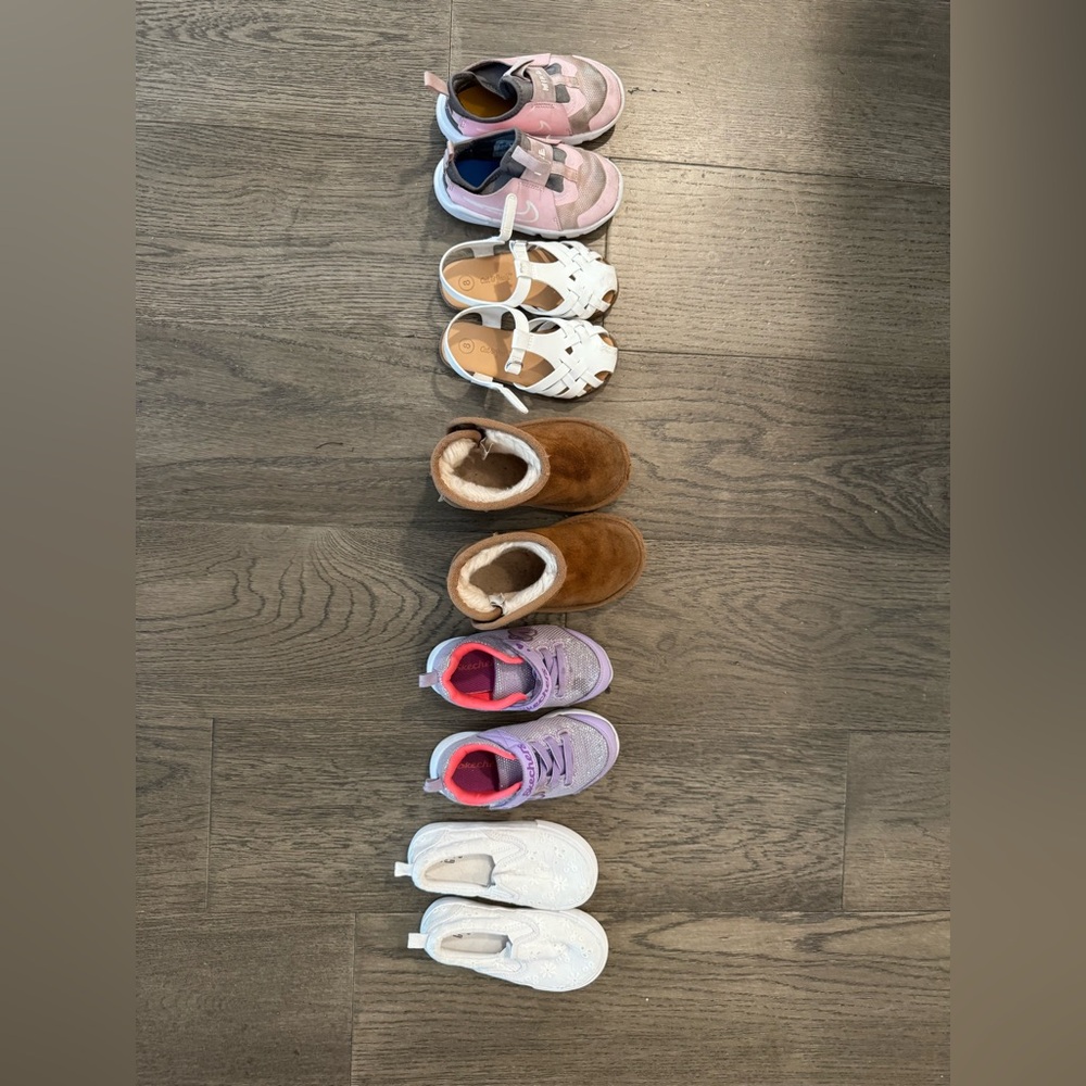 Girls Shoe Bundle Size 8 (toddler size 8)